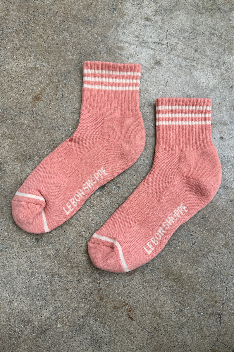 Girlfriend Socks - Salmon
